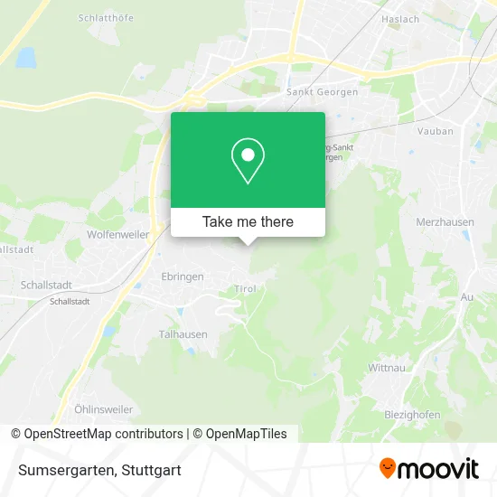 Sumsergarten map