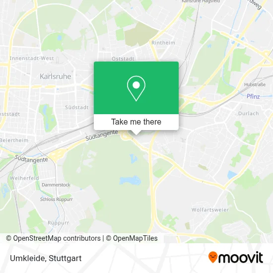 Umkleide map