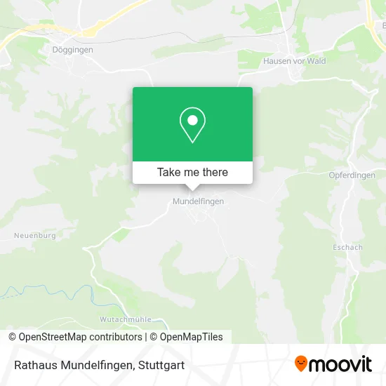 Rathaus Mundelfingen map