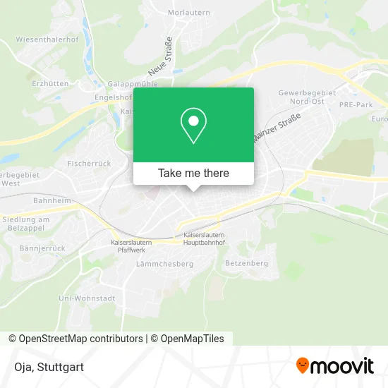 Oja map