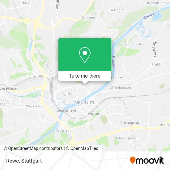 Rewe map