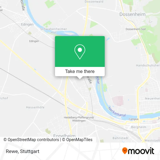 Rewe map