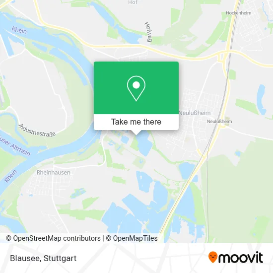 Blausee map