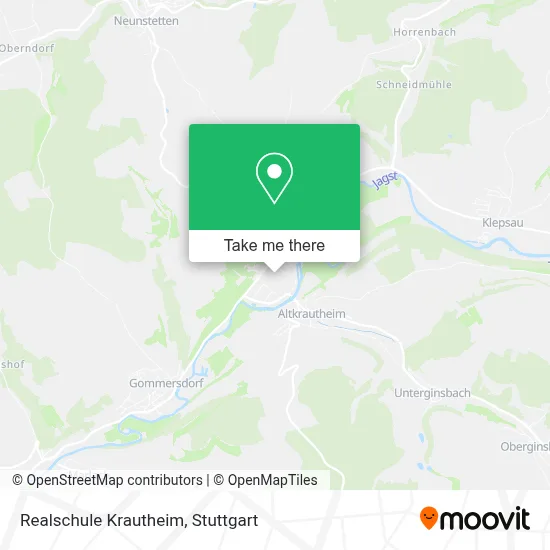 Realschule Krautheim map