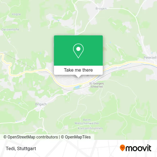 Tedi map