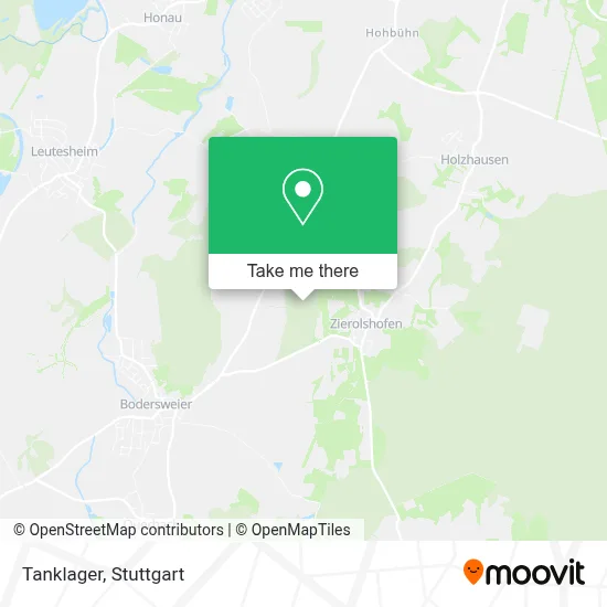 Tanklager map