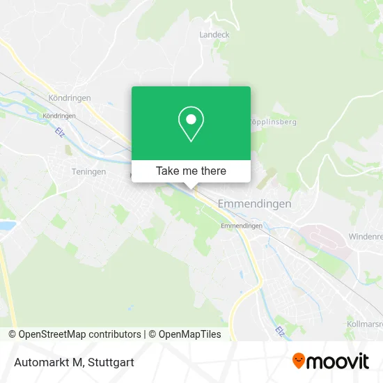 Automarkt M map
