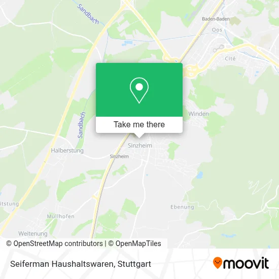 Seiferman Haushaltswaren map