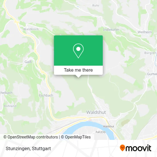 Stunzingen map