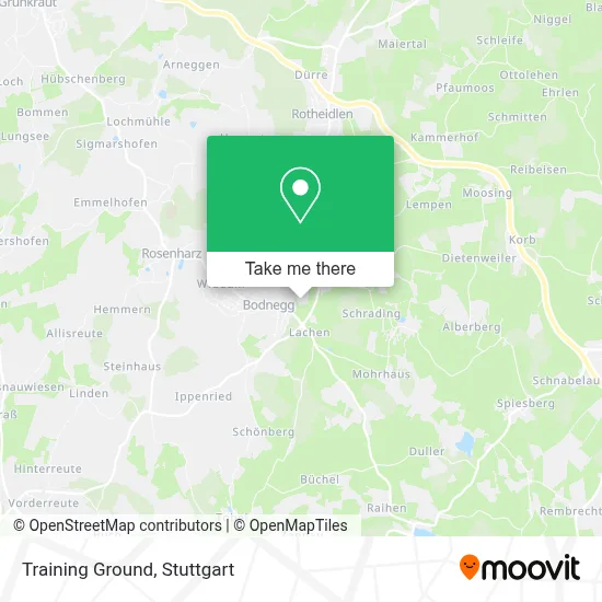 Trainingsplatz map