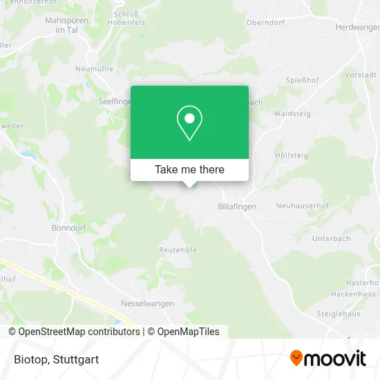 Biotop map