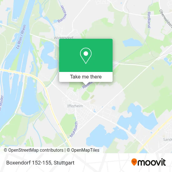 Boxendorf 152-155 map