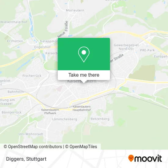 Diggers map