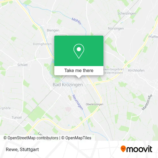 Rewe map