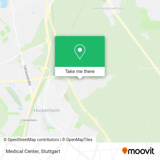 Medical Center map