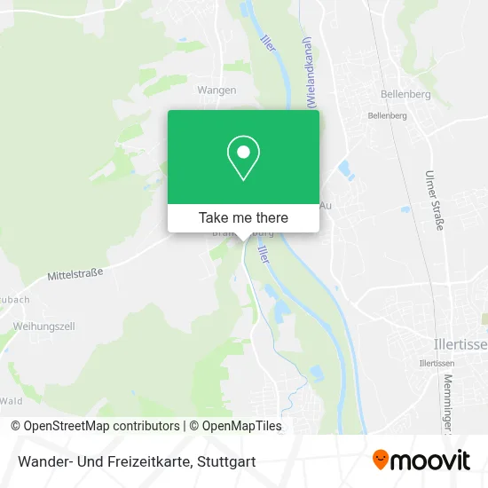 Wander- Und Freizeitkarte map