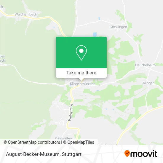 August-Becker-Museum map