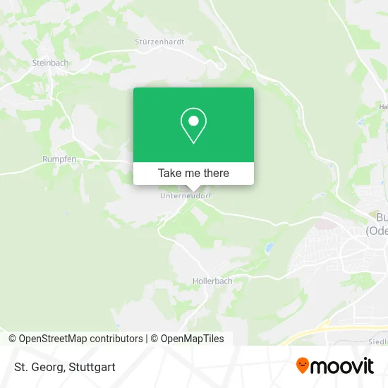 St. Georg map