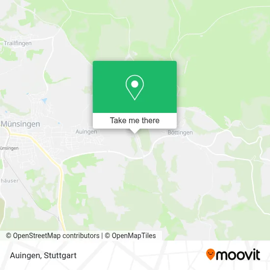 Auingen map