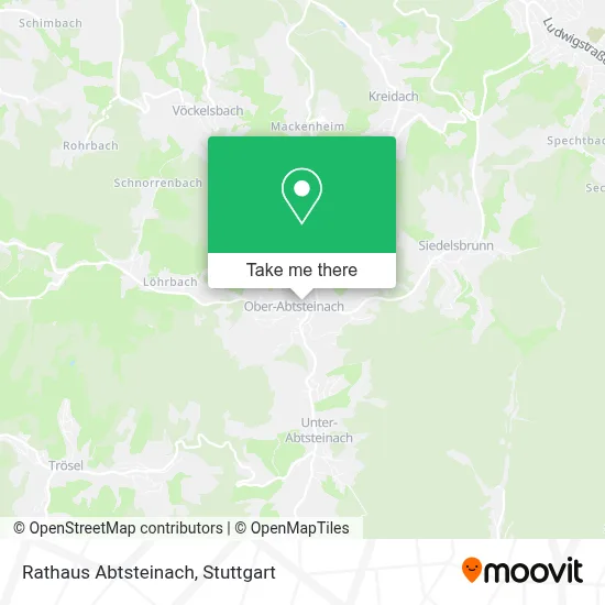 Rathaus Abtsteinach map