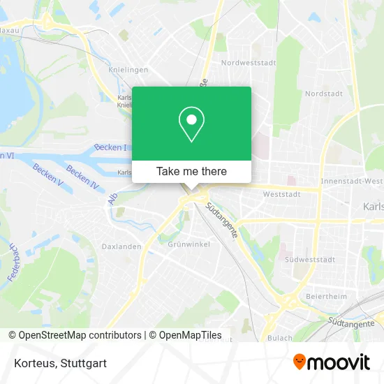 Korteus map