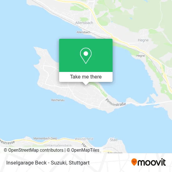 Inselgarage Beck - Suzuki map