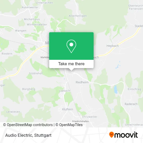 Audio Electric map