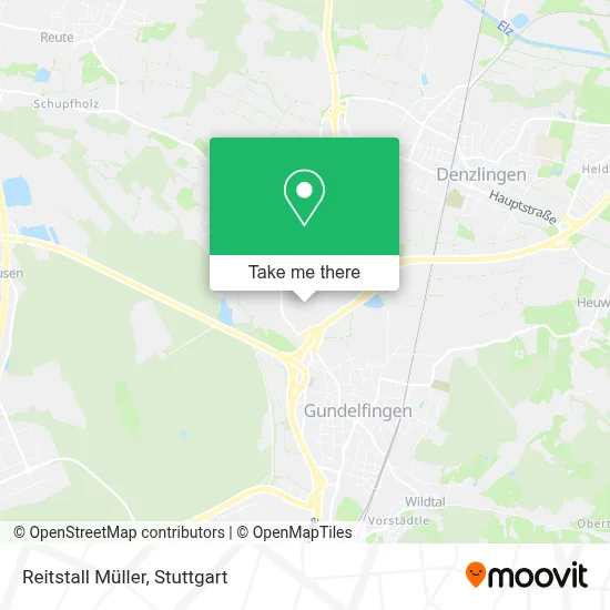 Reitstall Müller map