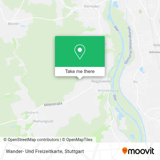 Wander- Und Freizeitkarte map