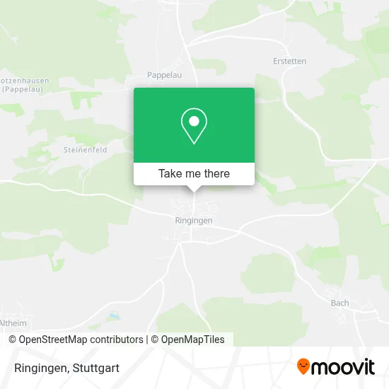 Ringingen map