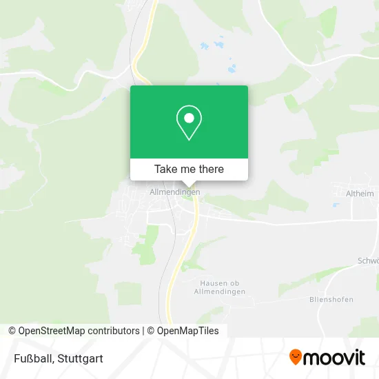 Fußball map