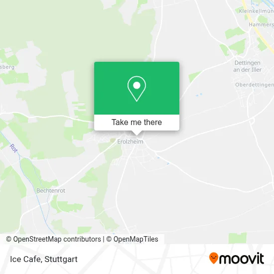 Eiscafe map