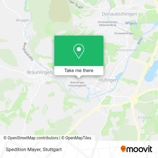 Spedition Mayer map