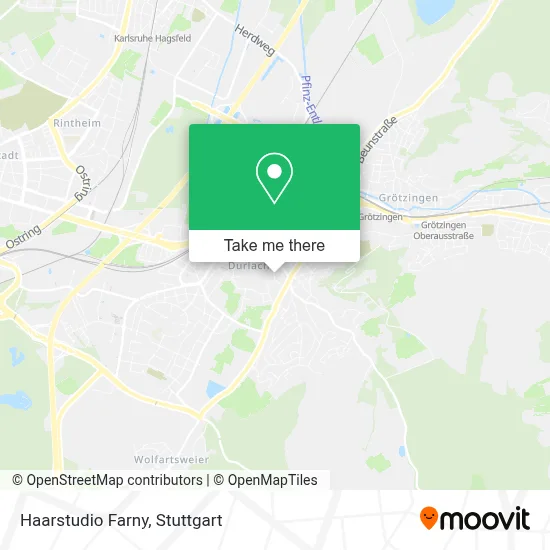 Haarstudio Farny map