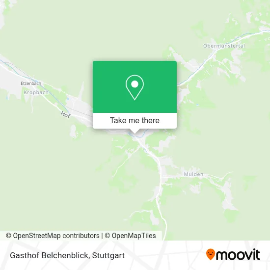 Gasthof Belchenblick map