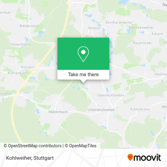 Kohlweiher map