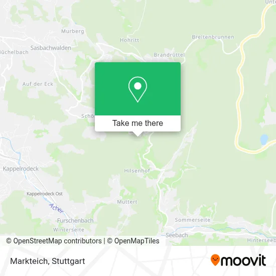 Markteich map