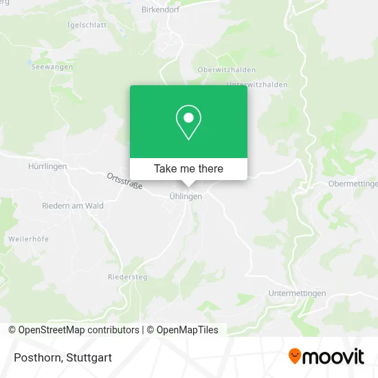 Posthorn map