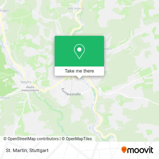 St. Martin map