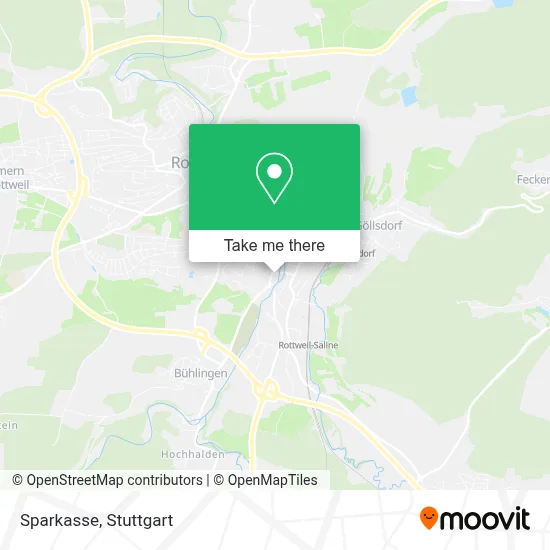 Sparkasse map