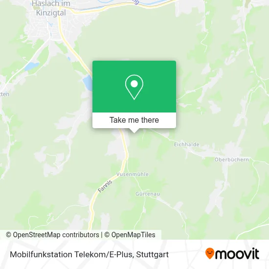 Mobilfunkstation Telekom / E-Plus map