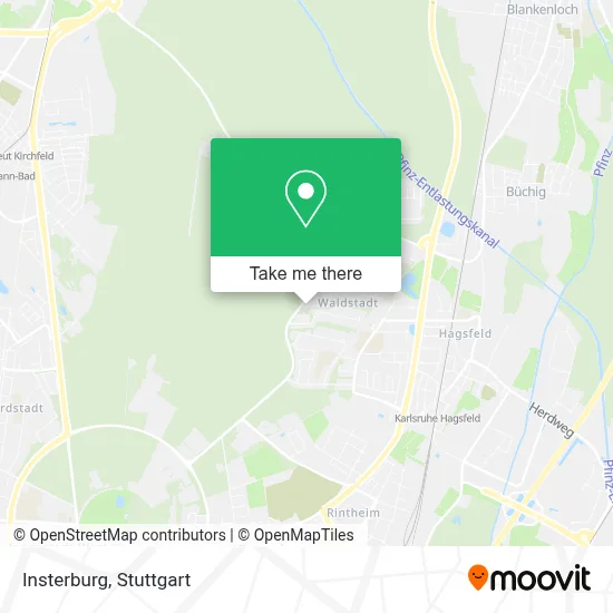 Insterburg map