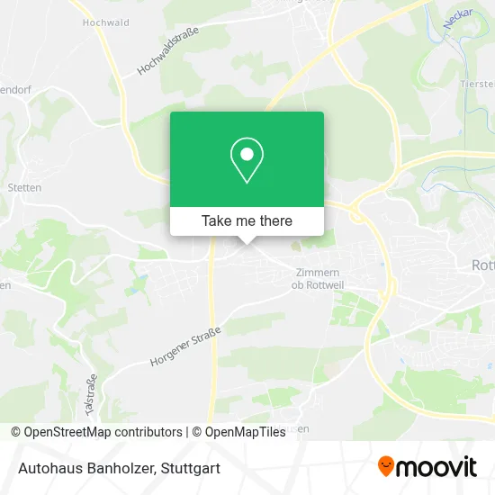 Autohaus Banholzer map