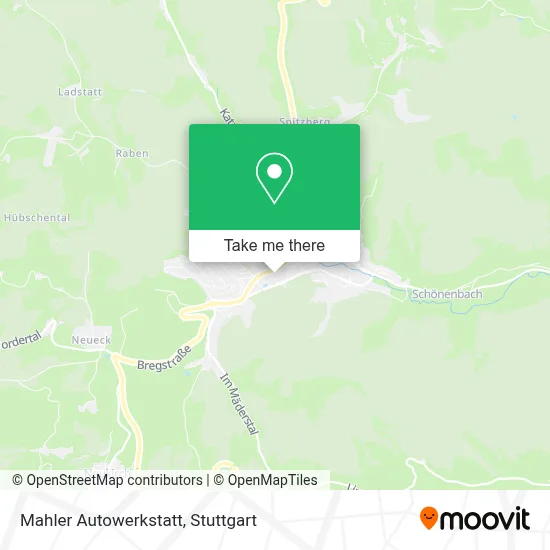 Mahler Autowerkstatt map