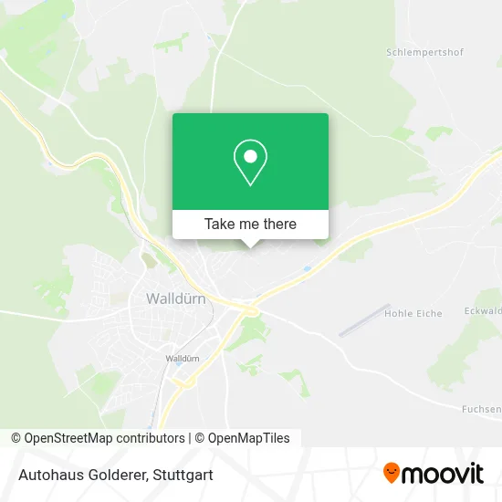 Autohaus Golderer map