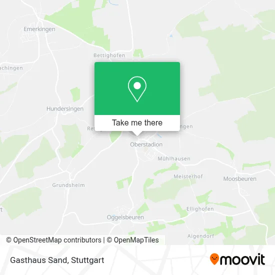 Gasthaus Sand map