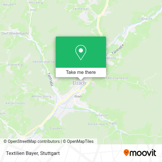 Textilien Bayer map