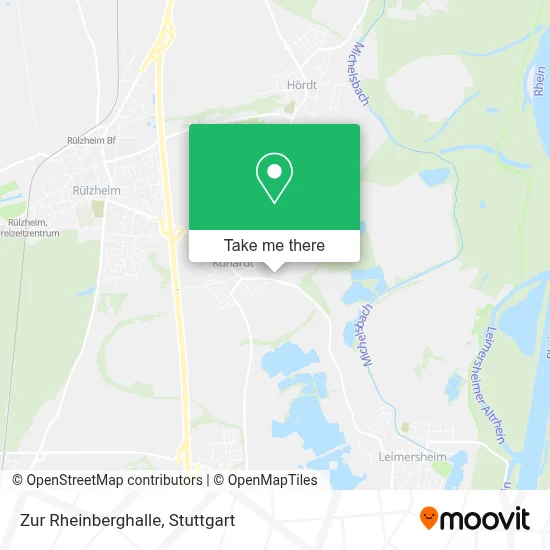 Zur Rheinberghalle map