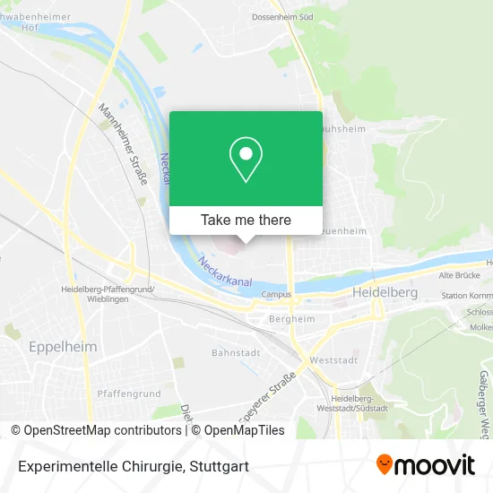 Experimentelle Chirurgie map