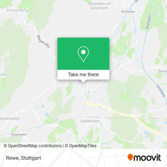 Rewe map